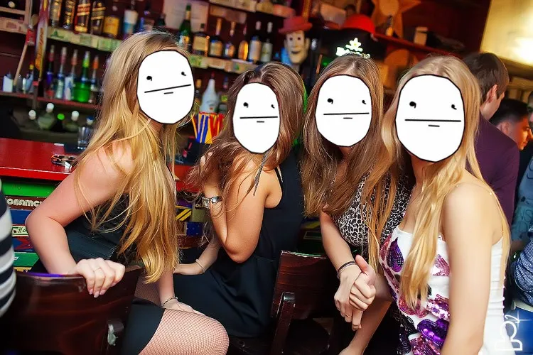 Poker face