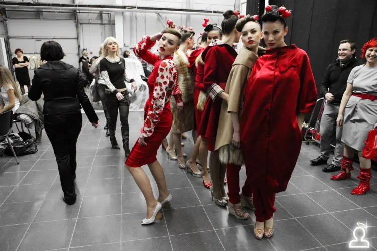 Siberian Fashion Week Backstage
