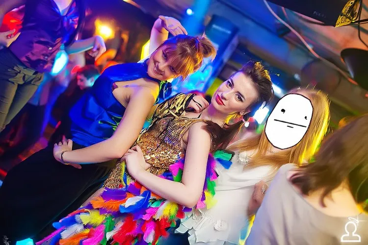 Poker face