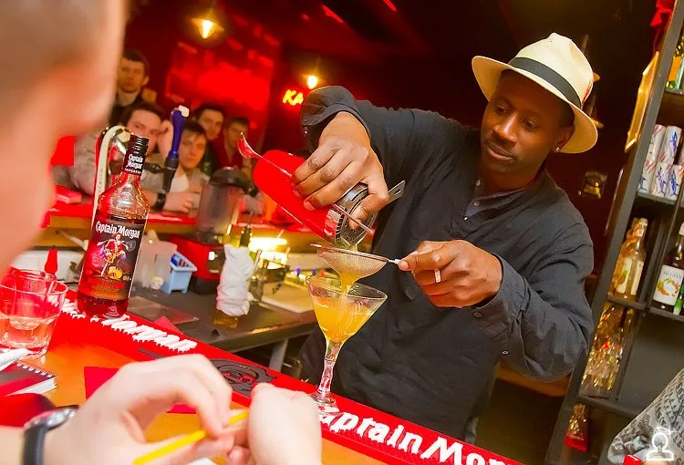 Мастер-класс от Иана Баррелля в рамках конкурса diageo bar academy