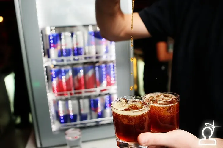 Red bull staff party