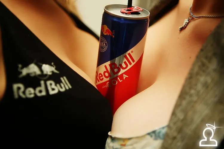 Red bull staff party