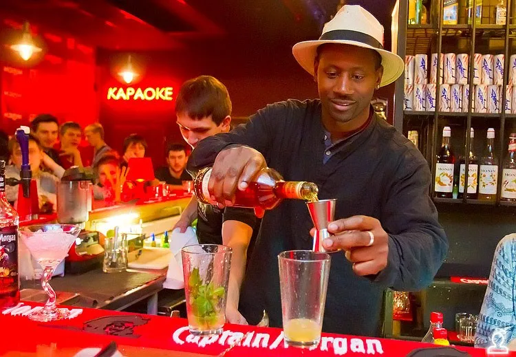 Мастер-класс от Иана Баррелля в рамках конкурса diageo bar academy