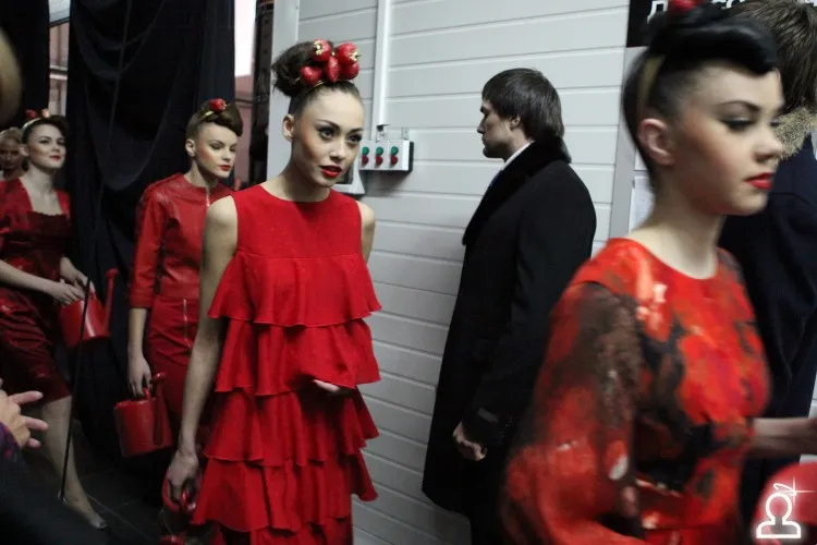 Siberian Fashion Week Backstage