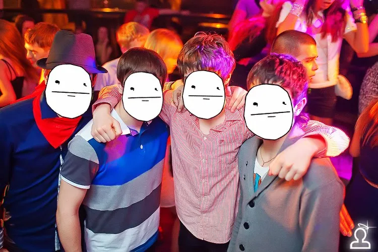 Poker face