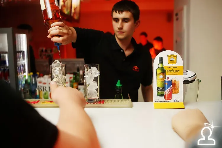 Red bull staff party