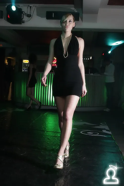 Fashion parade в ресторане Fresh