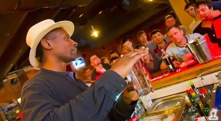 Мастер-класс от Иана Баррелля в рамках конкурса diageo bar academy