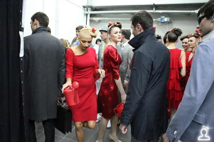 Siberian Fashion Week Backstage