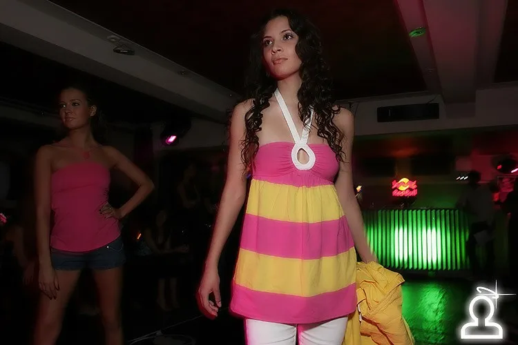 Fashion parade в ресторане Fresh