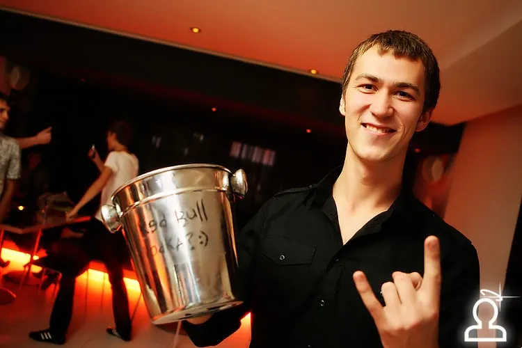 Red bull staff party