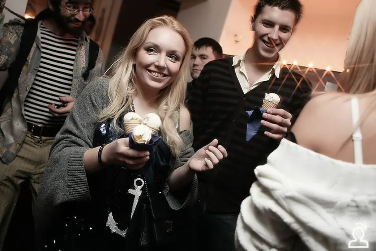 Ice christmas party