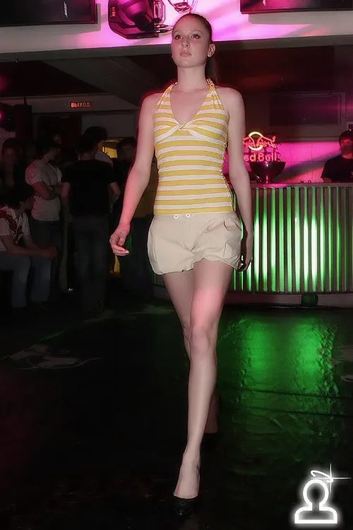Fashion parade в ресторане Fresh