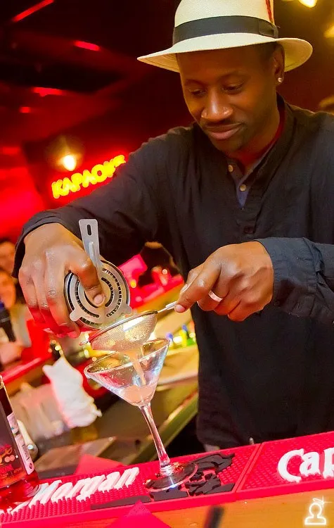 Мастер-класс от Иана Баррелля в рамках конкурса diageo bar academy