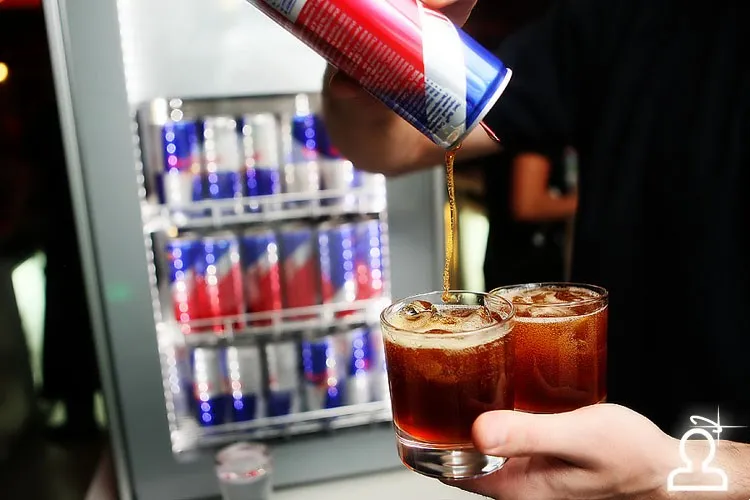 Red bull staff party
