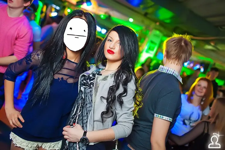 Poker face