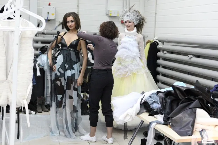 Siberian Fashion Week Backstage
